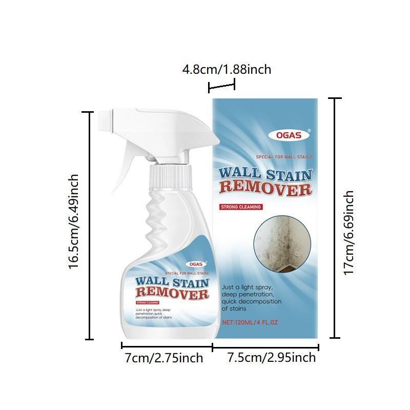 Wall Mold Remover Spray, Home Wall Bathroom Shower Mold Cleaner, Non-Damaging Wall Mold Killer, Powerful Mold Removal Solution