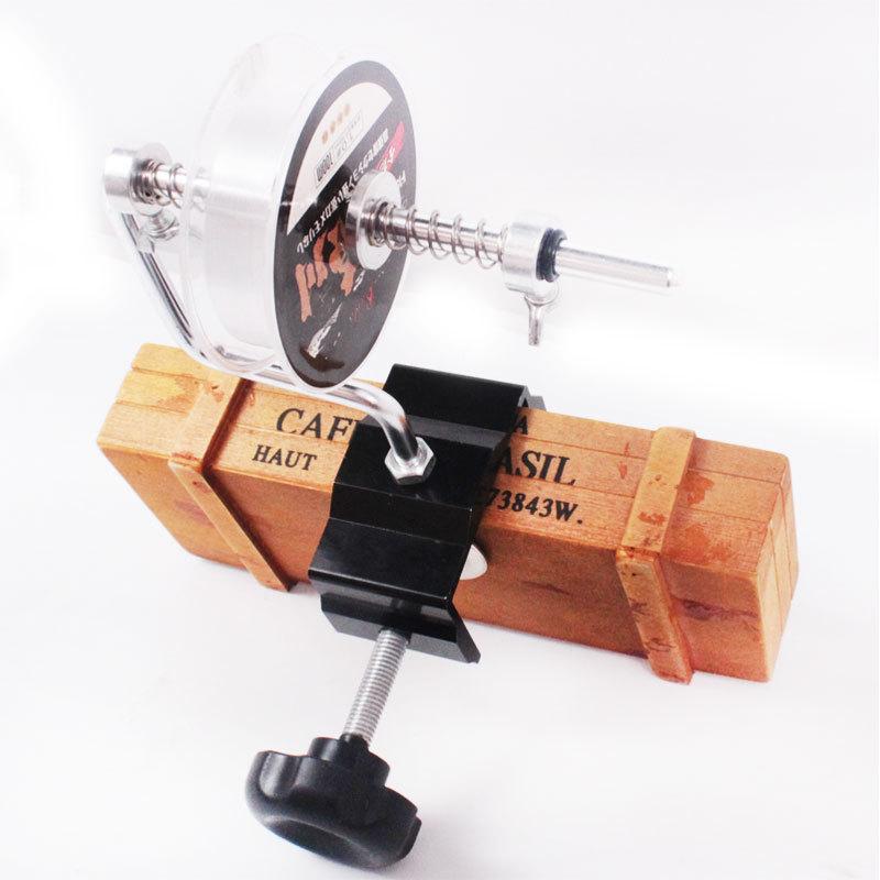 Spiral Fixed Fishing Line Winder - Durable Plastic Spooler for Quick Line Wrapping, Compact Design for Spinning Reels & Casting Rods, Ideal for Freshwater/Saltwater Angling Gear