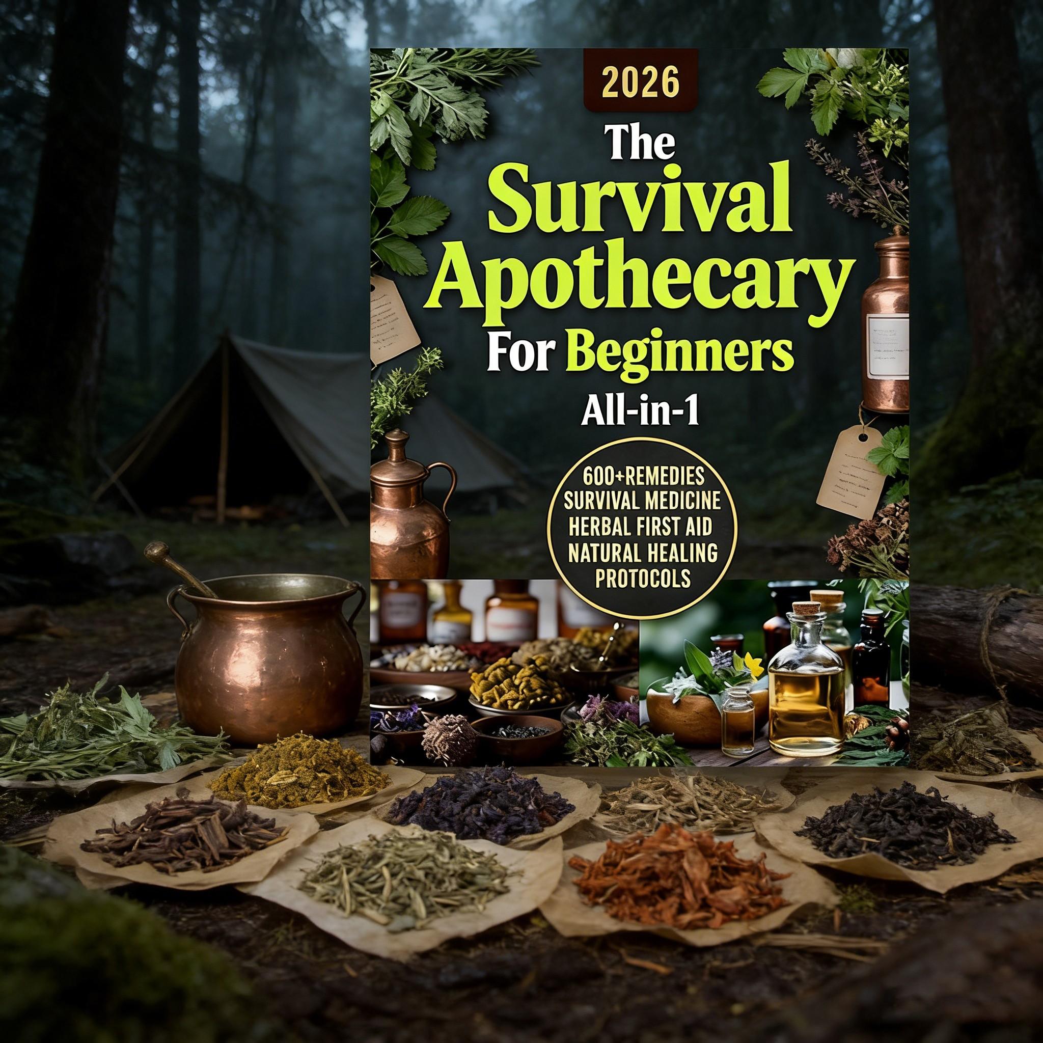 Beginner Survival Medicine Guide: 600+ Herbal Therapies and Off-Grid Survival Solutions, Natural First Aid for Self-Care and Protection
