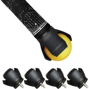 4 Pack Durable Golf Ball Retriever, Golf Ball Grabber Picker for End of Putter, Golf Ball Pick Up Tool for Putter Grip