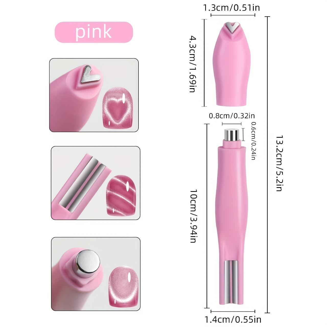 1 multi-functional magnetic cat's eye manicure tool, women's only, user-friendly, durable material, ideal manicure set, a great gift for beauty lovers, Nail Care