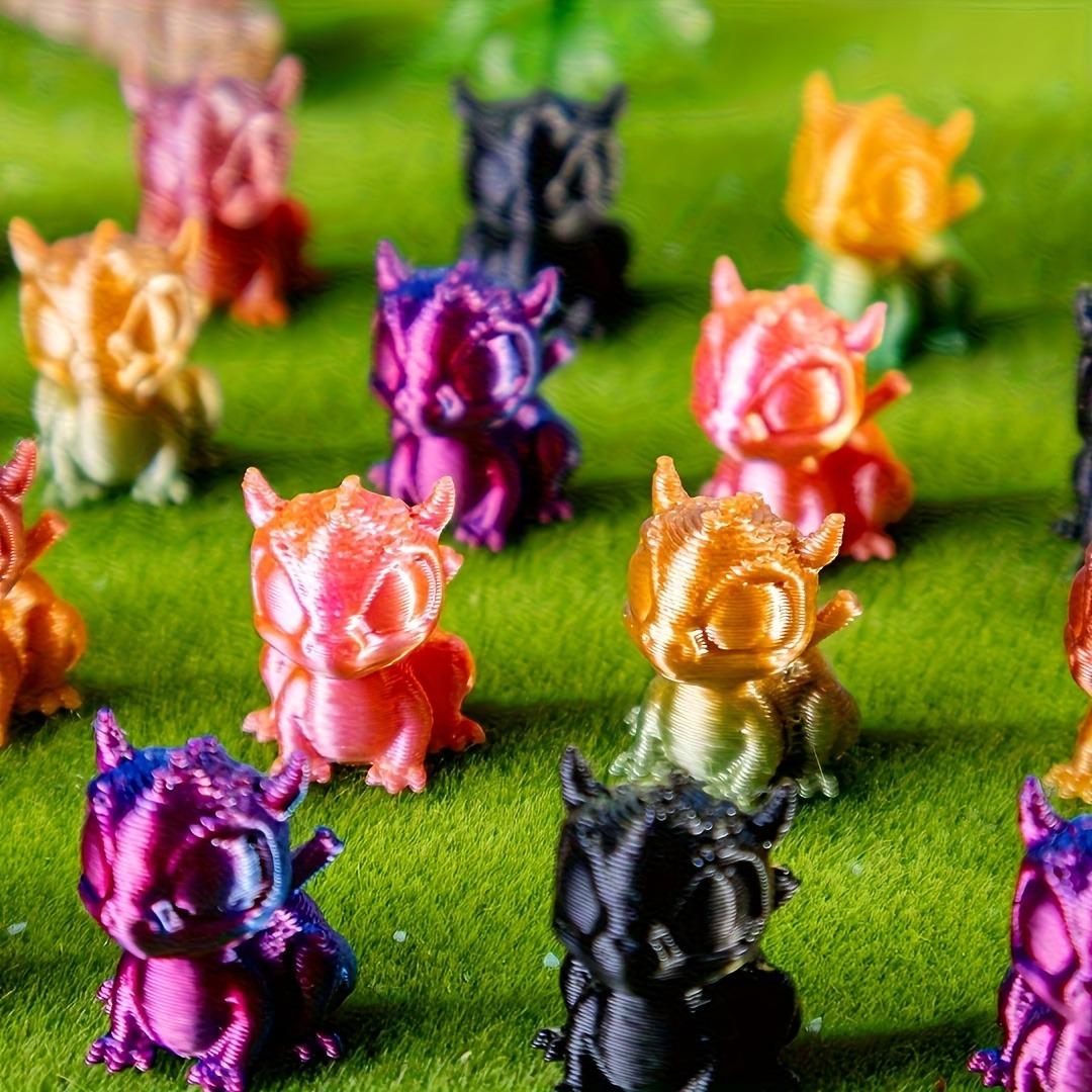 50 3D flying dragon ornaments, prehistoric flying dragon creature ornaments, suitable for dragon enthusiasts, perfect holiday gifts and room decorations