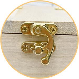 Parakeet Nesting Box Bird House for Cage Wood Mating Box Bird Breeding Box for Lovebirds, Cockatoo, Budgie, Finch, Canary Small and Medium Sized Birds (M:7.9 * 4.7 * 4.7 inch)