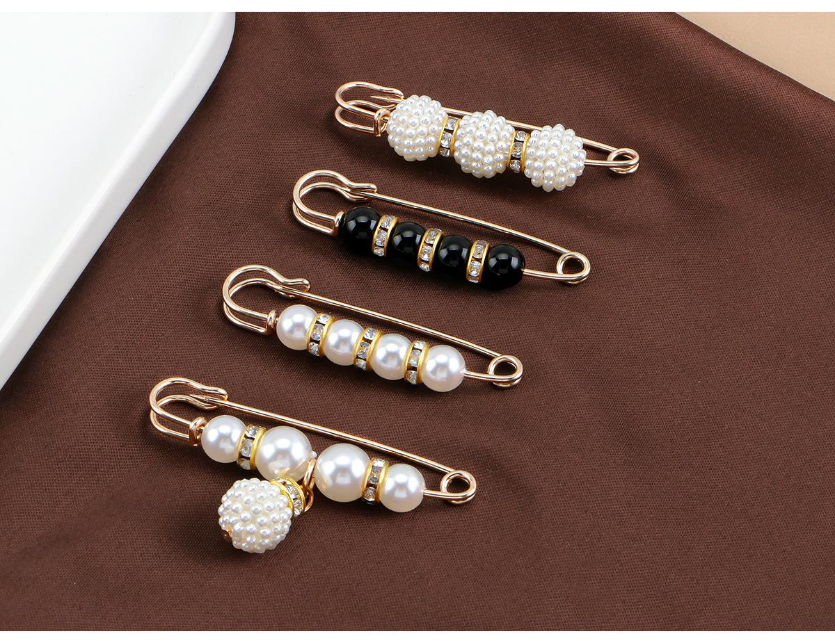 Pants waist cincher, waist cinching pin, anti-exposure brooch, high-end brooch, pin accessory, pearl brooch clasp, a gift for mom or girlfriend