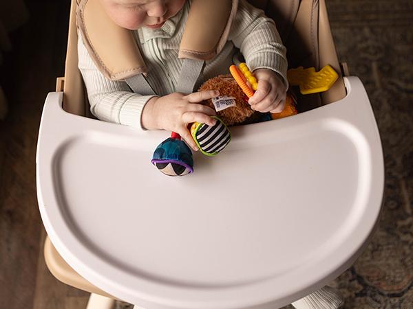 HARPPA 8-in-1 Convertible Baby High Chair, Adjustable Heights Feeding Chair & Booster Seat, Activity Table & Chair for Toddlers, Eazy to Clean, Baby Items, Toddler Girl Stuff