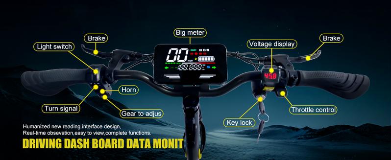 EOEOTWO electric scooter for adults, 25/40 miles long distance, maximum speed of 28 MPH, 1200W electric scooter foldable, 11-inch off-road tires, turn signal lights, double suspension and double brakes