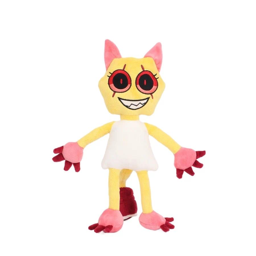 New Dandy's World 35cm Plush Cute Dandy World Scrap Stuffed Horror Game Goob Pebble Plushie Soft Pillow Doll Children Gifts Doll