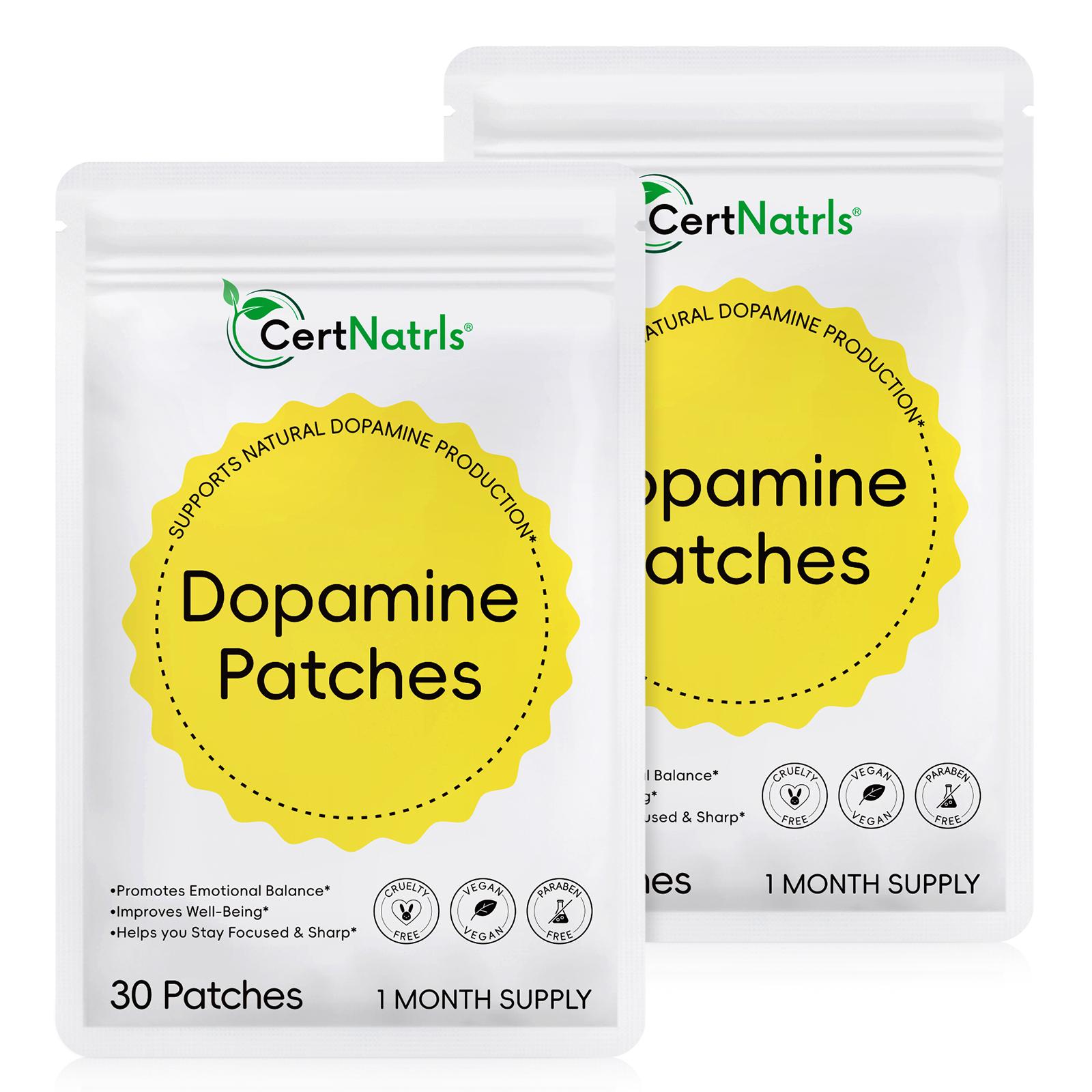 Dopamine Patch Set, Emotion Balance & Focus Booster Patches, Emotion Balancing, Wearable Health Care for All Ages, Office & Sports Use, 30 Sheets Per Pack