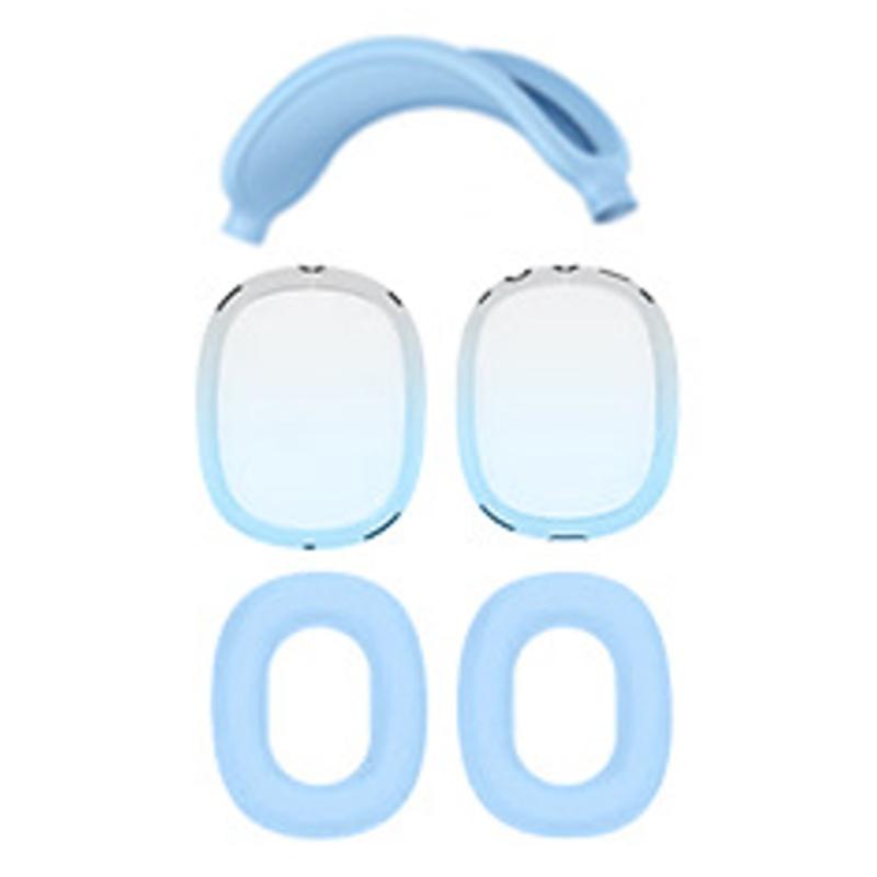 Silicone Case Cover for AirPods Max 2 Headphones,Clear Soft TPU Ear Cups Cover/Ear Pad Case Cover/Headband Cover for AirPods Max 2/1 (2026/2024/2020),Transparent Accessories for Apple AirPod Max