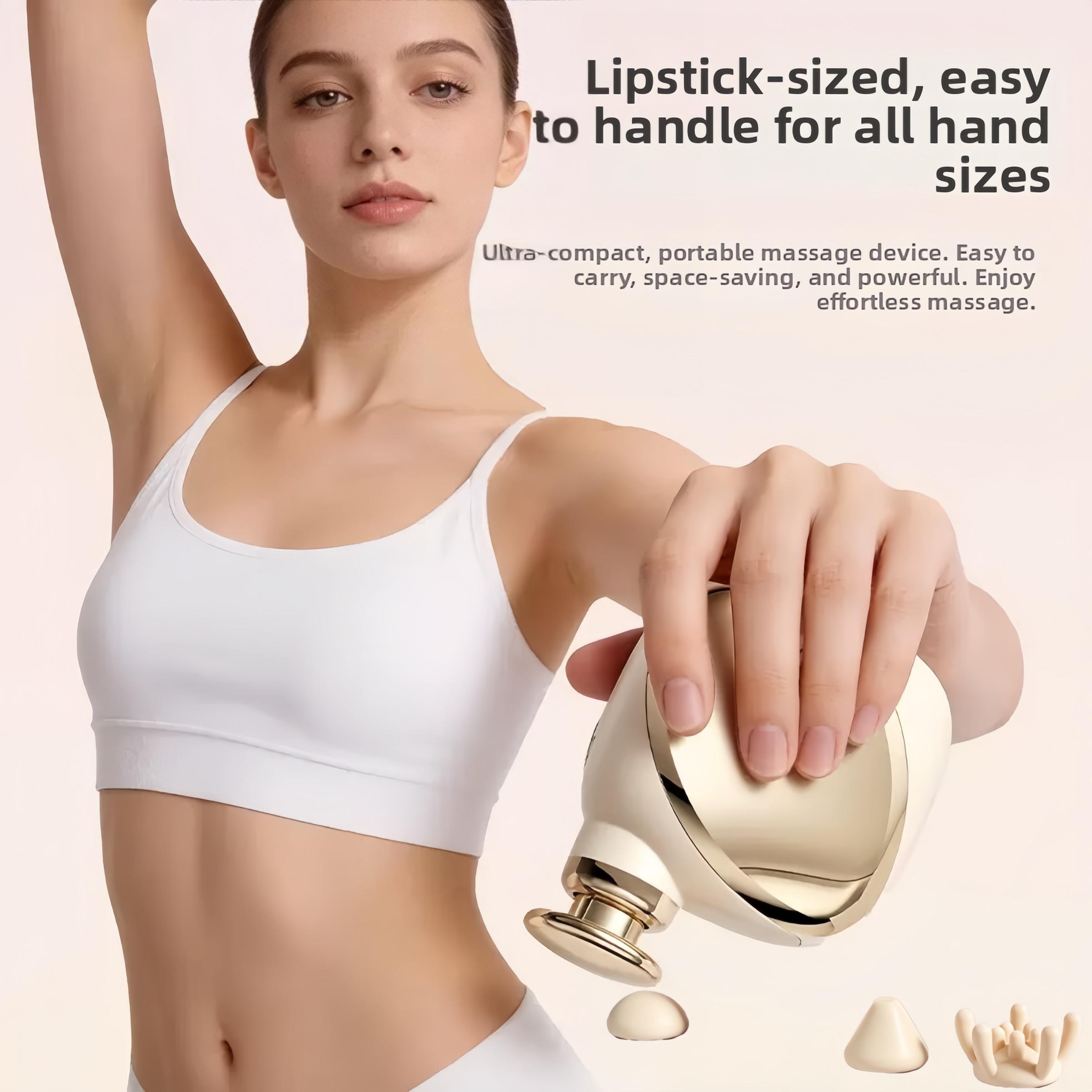 Portable Mini Fascia Gun, Adjustable Intensity, Relieves Fatigue, Massage Tool, Ideal for Muscle Recovery, Compact Design