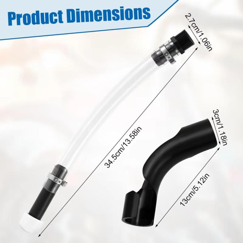 Gas Can Nozzle, Fuel Can Hose with Hose Bend Tool, Racing Plastic Gas Can, Upgrade Filter Design, Trigger Hose, Automotive Vehicle Tool