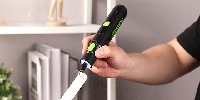 #JumpstartSale WORKPRO Cordless Rotary Tool, 8V Rotary Tool Kit with 117 Accessories, 6 Variable Speed, Type-C Charging, LED Work Light, Power Rotary Tool for Sanding, Polishing, Engraving, Drilling, Cutting, DIY