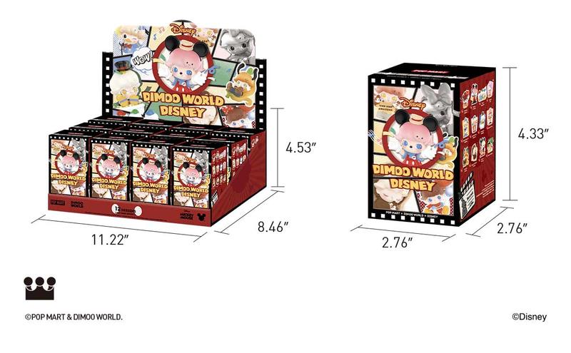 POP MART DIMOO WORLD × DISNEY Series Figures