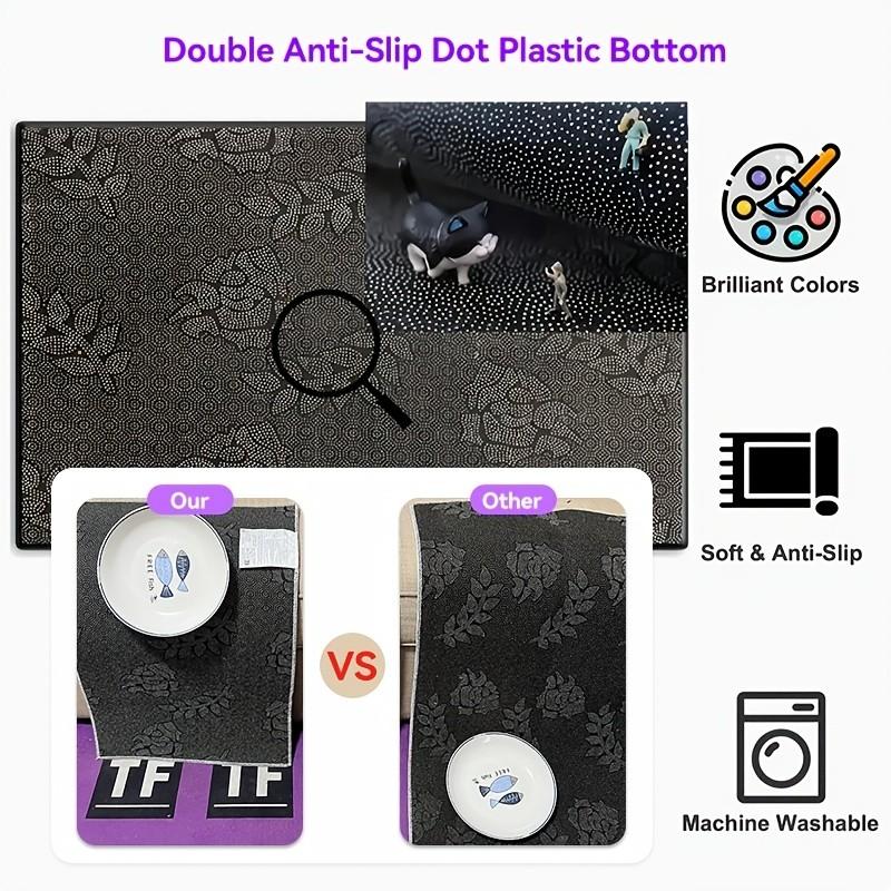 1pc Circular Rug 3ft Watermelon Pattern, Non-Slip Velvet Mat, 850g/m², Living Room/bathroom/bedroom/camping/picnic/yoga, Indoor Outdoor Use, Artistic Design