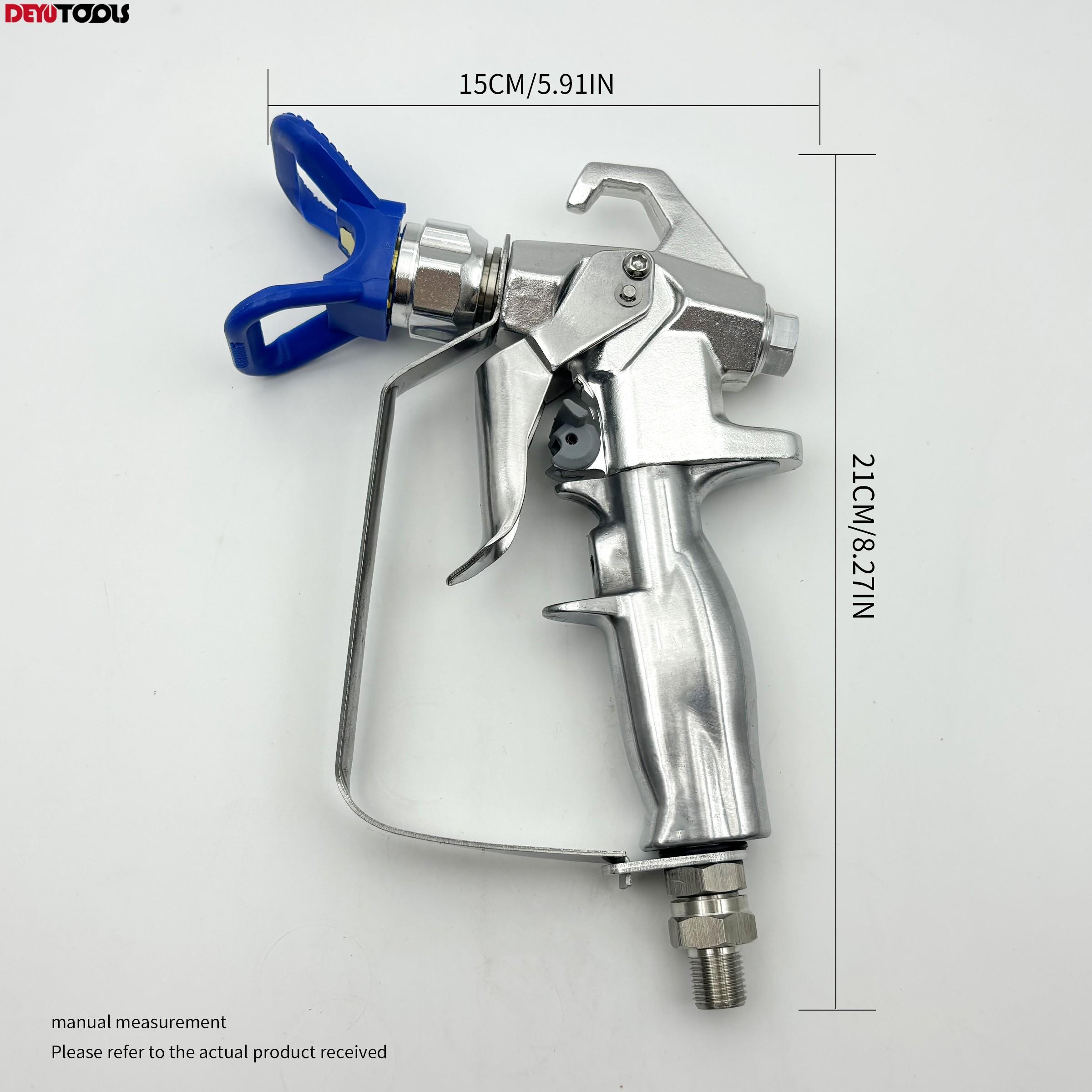 High-Pressure Portable Wall Electric Airless Spray Gun, Sharp Nozzle Guard, Compatible with Wagner Pump Sprayer, Ideal for Painting Tasks, Paint Spraying Tool, Paint Sprayer For House Painting, Paint Sprayers