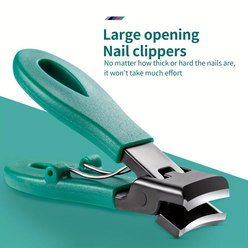 Mouth Splash Proof Nail Clipper, Sharp Foot Trimming Tool Set, Single Item Clippers for Manicure & Pedicure, No Ca Prop 65