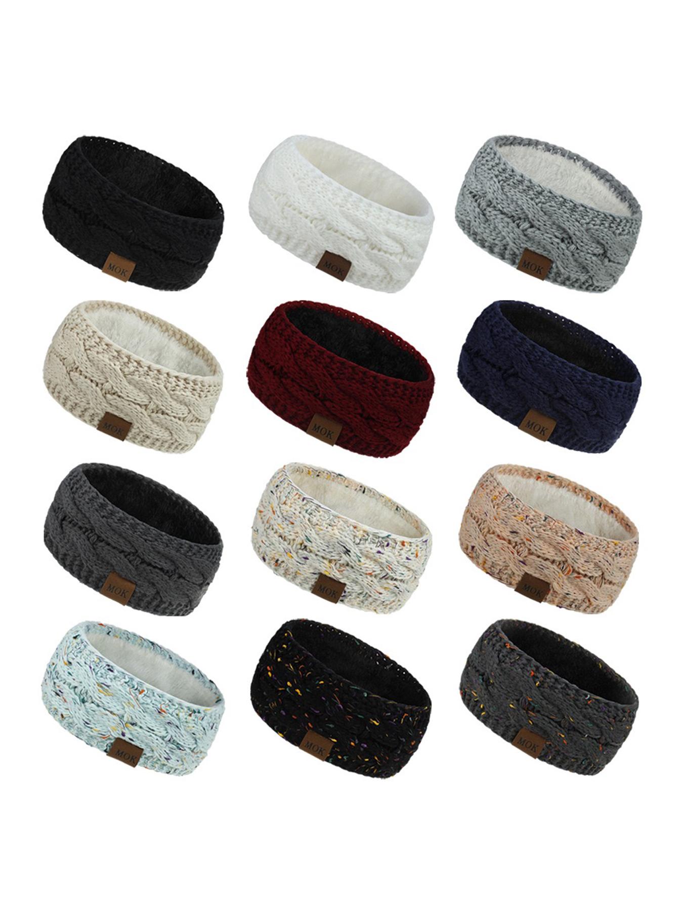 New Arrival Fleece Knit Headband for Autumn and Winter, Ear & Forehead Warmer, Windproof Fashion Accessory for Outdoor Activities, Soft Fashion Headbands
