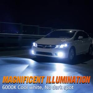 Nilight D4S 35W 6000K Diamond White HID Headlight Bulbs Super Bright Waterproof Beam Pattern Lighting Kit