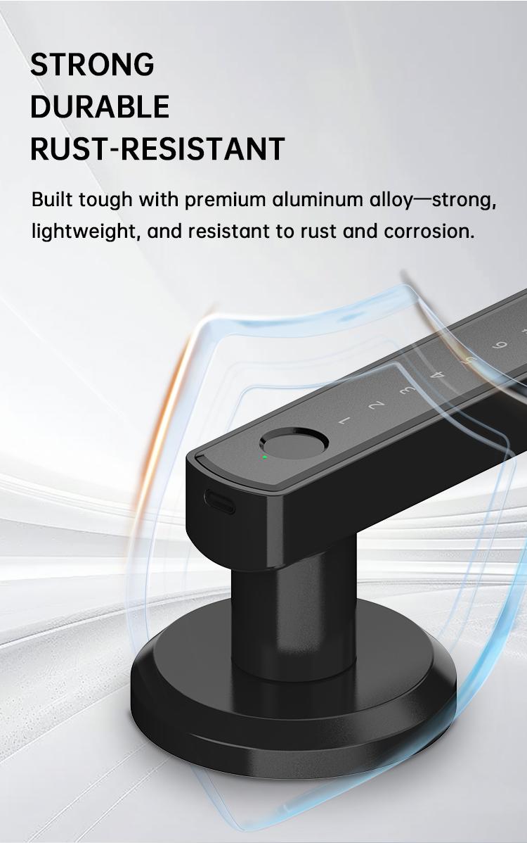 Smart Fingerprint Door Lock,Keyless Entry Handle,Biometric tech & App Control knob for Room,Garage,Office,Apartment,Local Data Storage Smart Fingerprint Door Lock,Keyless Entry Handle,Biometric tech & App Control knob for Room,Garage,Office,Apartment,Local Data Storage