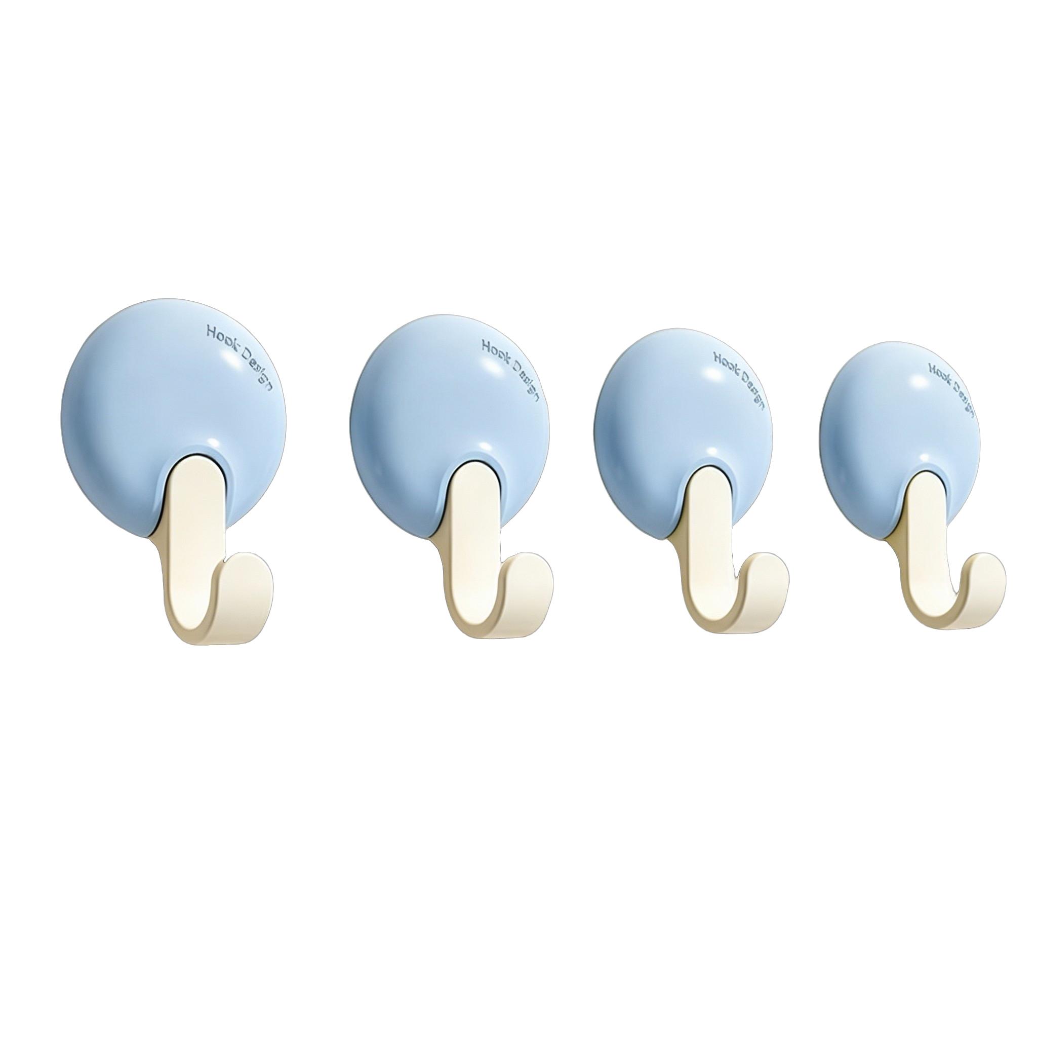 Multi-Functional Home Hook, Strong Adhesive Wall Mount, No Drill Bathroom Hook, Invisible Sticky Hook, Space-Saving Organizer