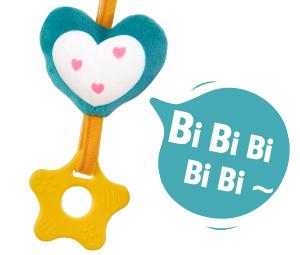 hahaland Car Seat Toys for Babies - Rattle, Mirror, Crinkle, Squeaky Carseat Stroller Toys  Developmental Newborn Baby Shower  0-6 Months Girl - Baby Toys 3-6 Months Gifts Musical Light Up Playpen Nursery Infant Sensory