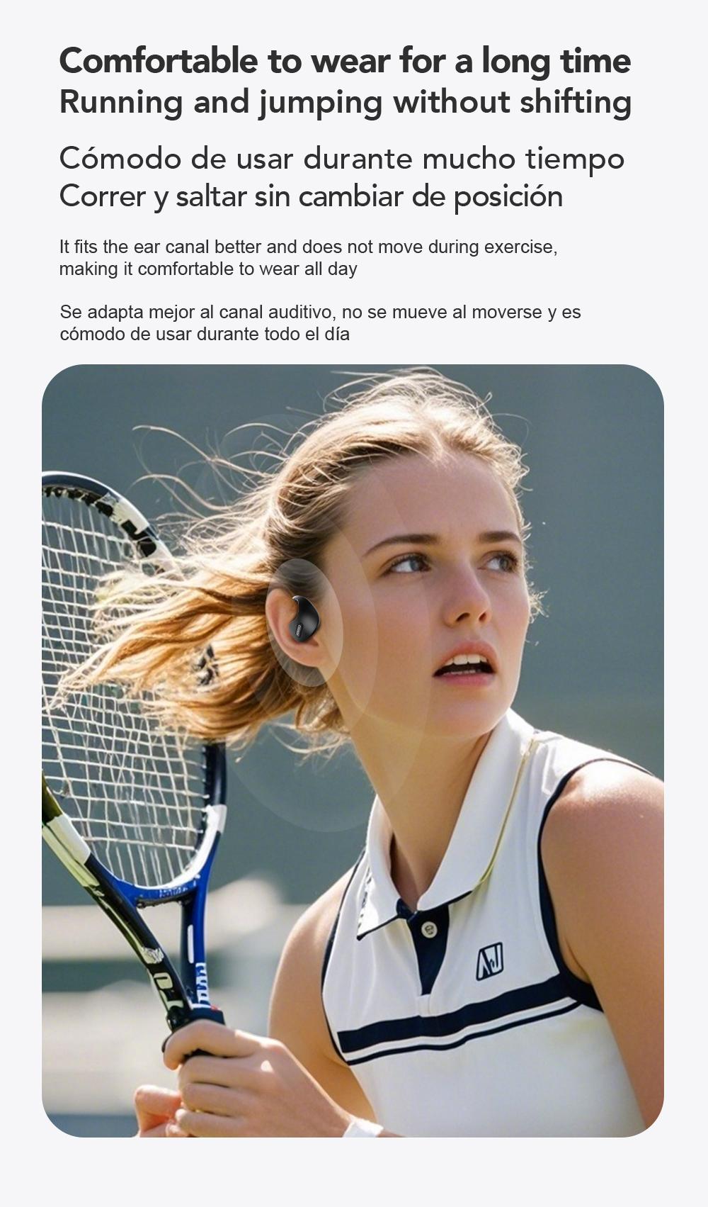 MINISO X15Pro Wireless Headphones Bluetooth 5.4 Sport Earphone Support 135 Languages HIFI Sound Quality