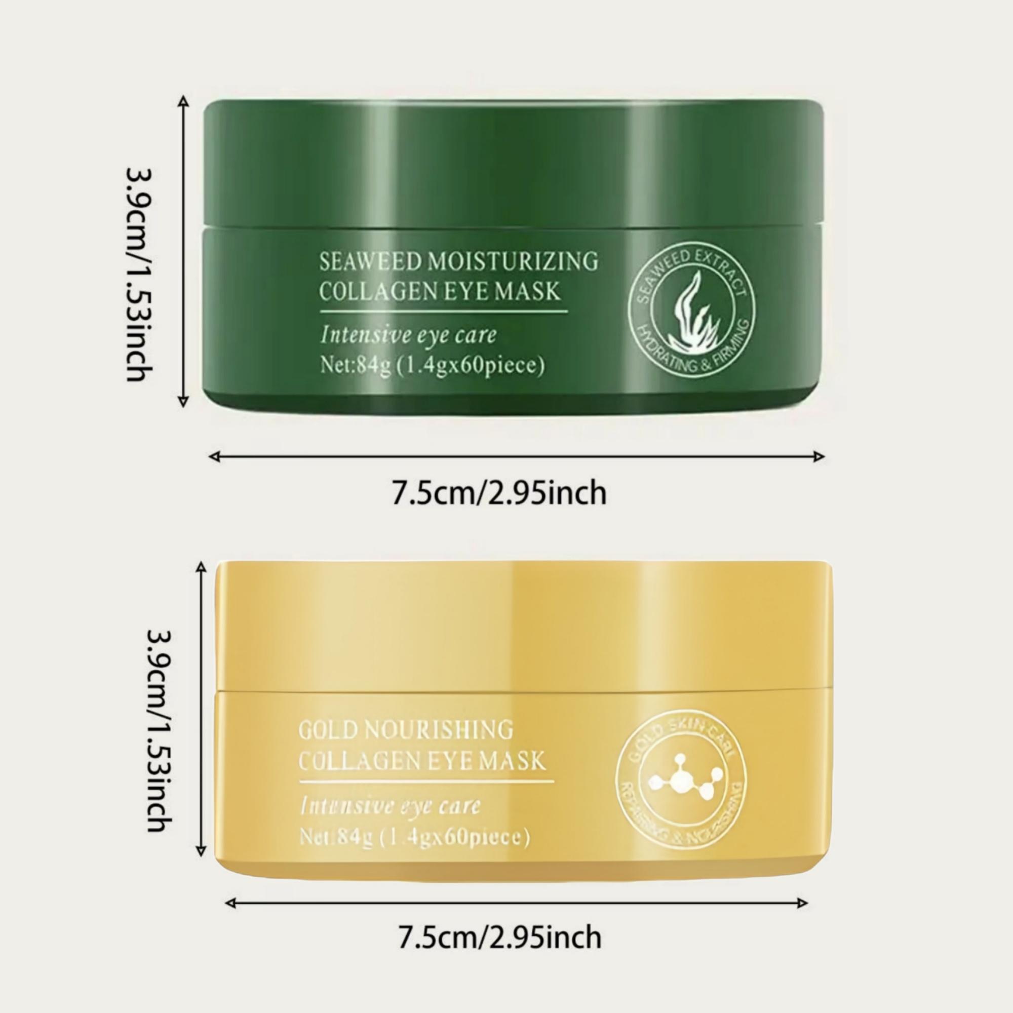 Moisturizing Collagen Eye Mask, Depuffing Eye Patches, Hydrating Eye Care, Hydrating and Firming Under-Eye Treatment for Dark Circles and Puffiness #GLOBAL PICKS