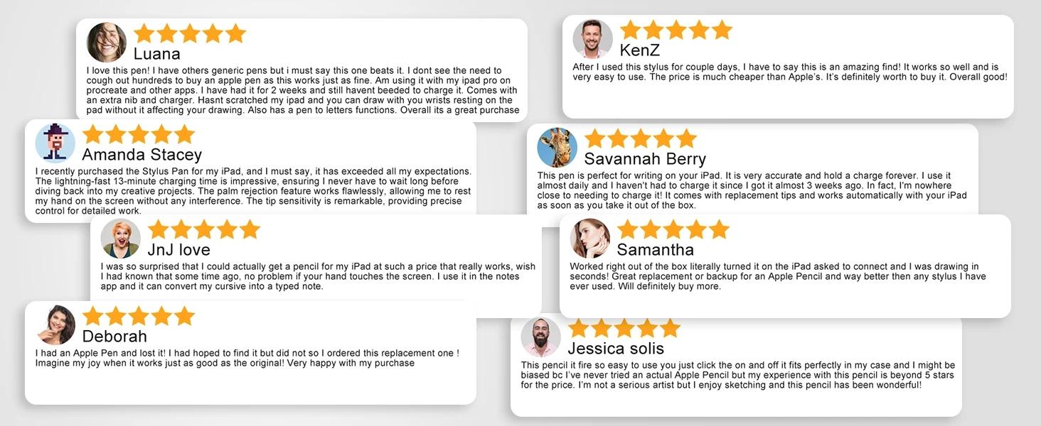 Digital Screen Capacitive Pen, Touchscreen Pen, Universal Touch Stylus for Android iOS Windows, Compatible with iPad Apple Huawei Xiaomi Tablets