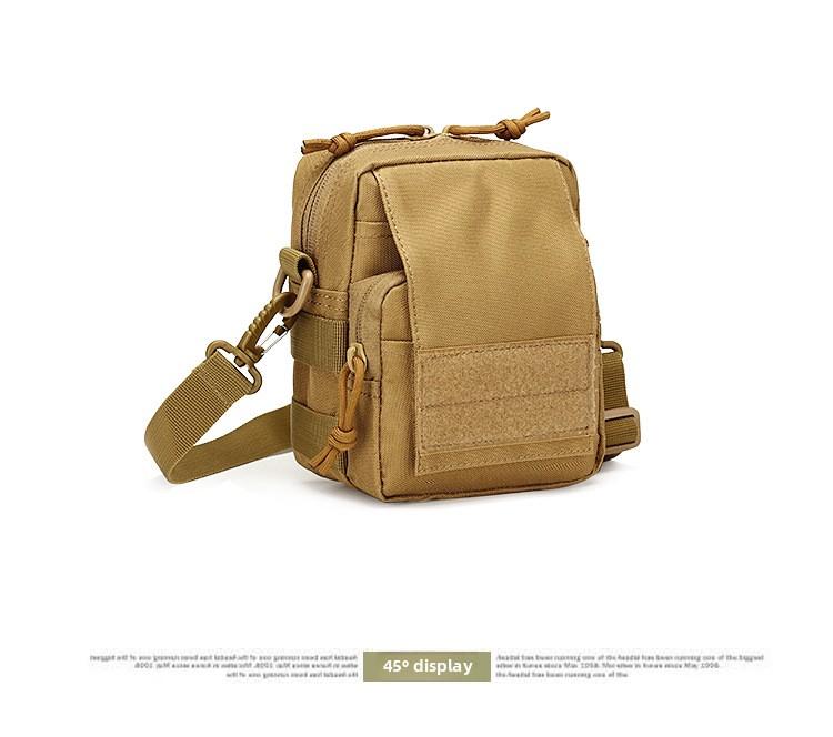 Outdoor Sports Portable Shoulder Small Hanging Bag Casual Military Fan Tactical Fanny Bag Cycling Hiking Messenger Bag