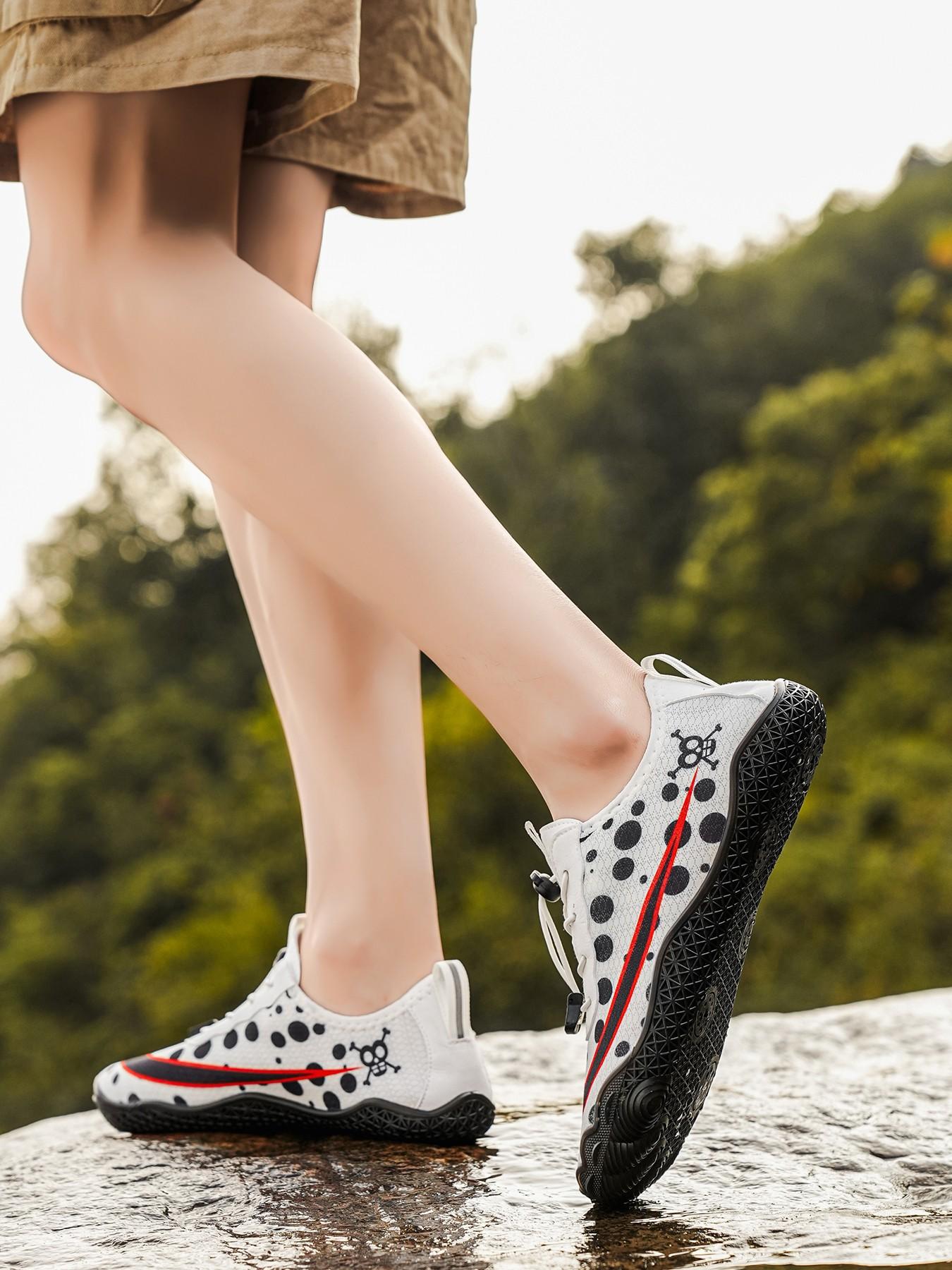 Men's Quick-Dry Hiking Shoes, Breathable Anti-Slip Outdoor Water Shoes, Lightweight Soft Sole Beach Swim Sports Shoes, Streetwear Casual Versatile Shoes