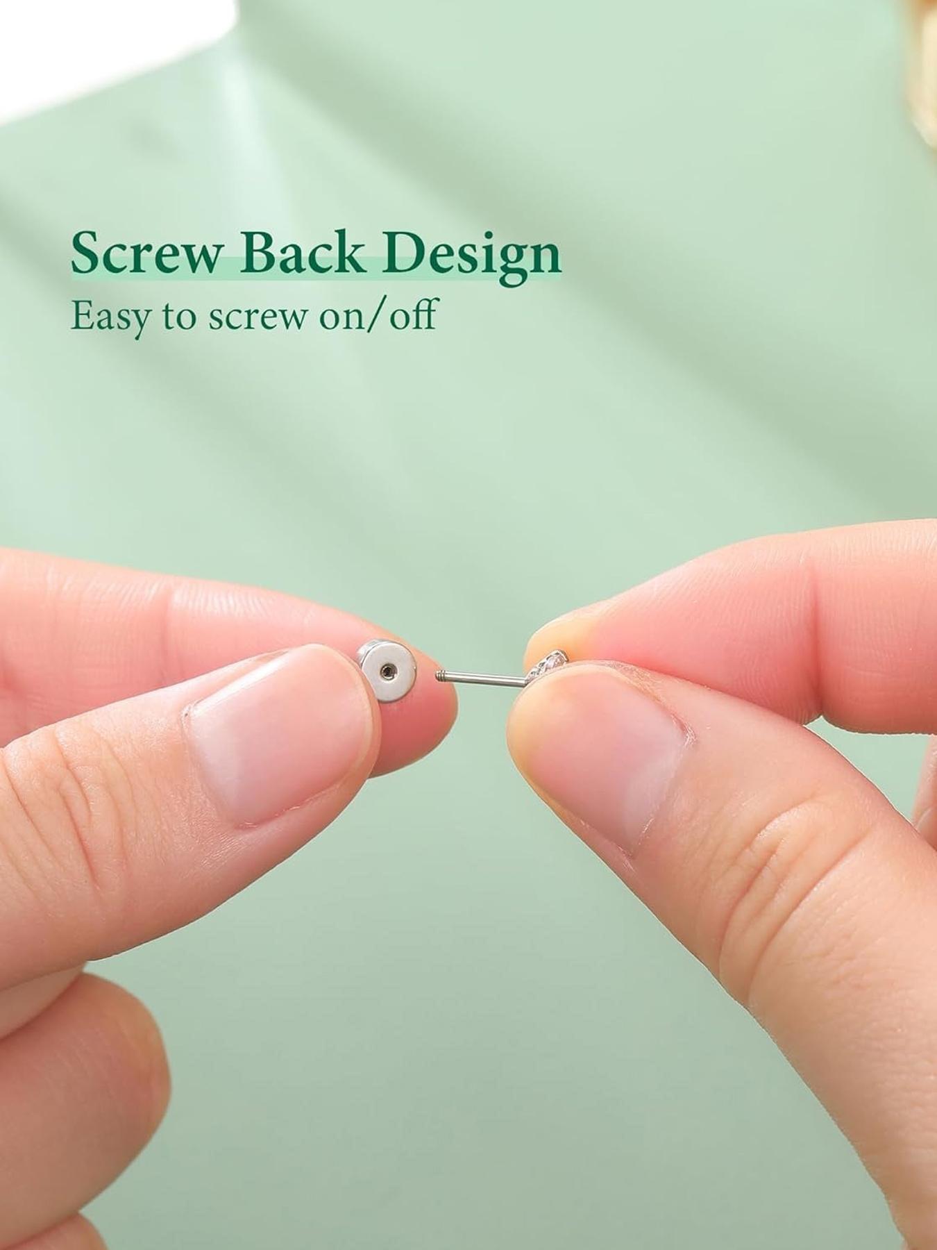 Stainless Steel Helix & Tragus Earrings, 20g Opal & Cz Accents, Chain Design, 3mm-5mm, Unisex Cartilage Piercing Jewelry, Bling Chain