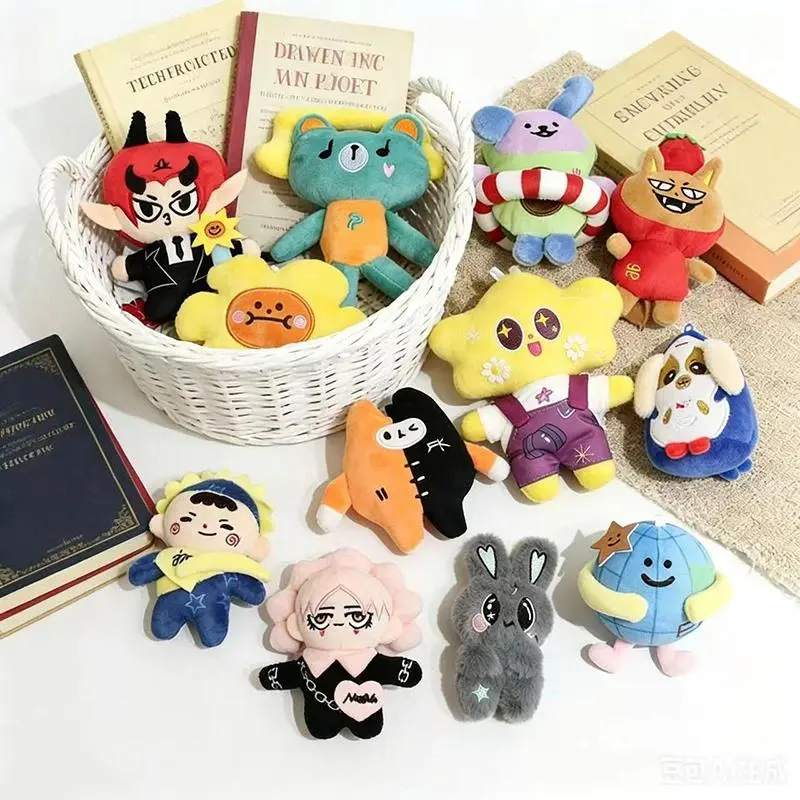 Hot Cartoon Thailand GMMTV Plush Keychain Cute Mascot Doll Bag Charm for Thai Idol Fans All-Star Sports Event Collectible Gift