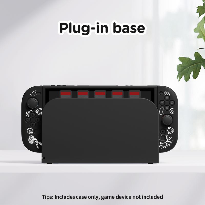 TPU protective case for Switch NS2 (2025), Switch NS2 game accessory, removable design, can be inserted into the base with the case on, printed protective case, scratch-resistant, drop-resistant, 2025 new model, available in multiple colors.
