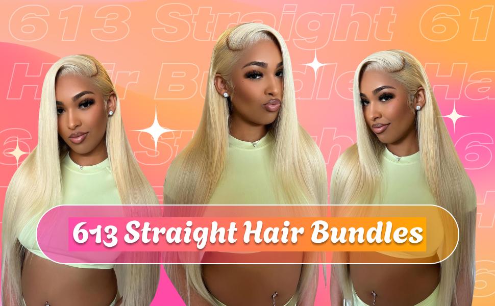 613 Honey Blonde Body Wave Bundles 16A Grade , Brazilian Virgin Human Hair Weave, Tight Double Weft Anti Shedding Unprocessed Real Human Hair 1 Bundle