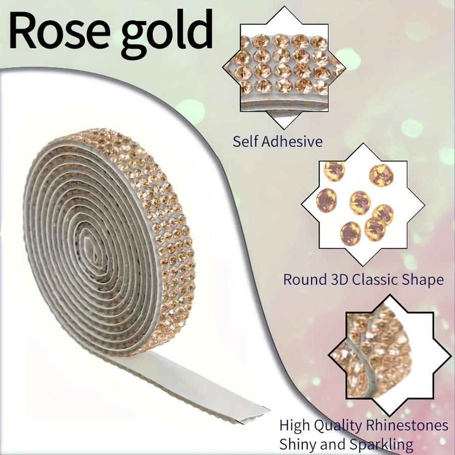0.9cm Wide 91cm Long Crystal Self-adhesive Strip, Rhinestone Strip Decorative Strip, Clothing Sewing Accessories, Clothing Color DlY Ribbon Sticker, Rhinestone Tape Roll, Used For DIY Crafts, Wedding Party Decoration, Car Phone Clothing Bag Decoration