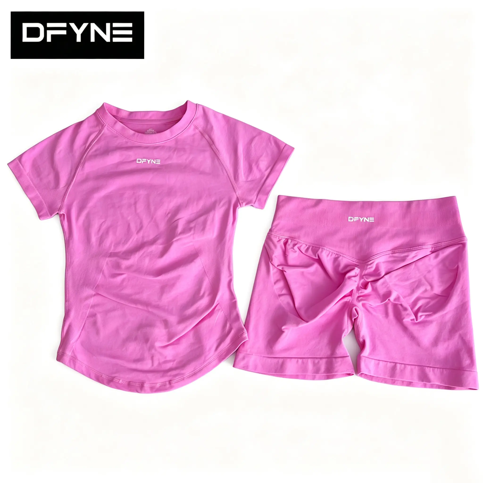 Floral Pink [Short Sleeve + Shorts]