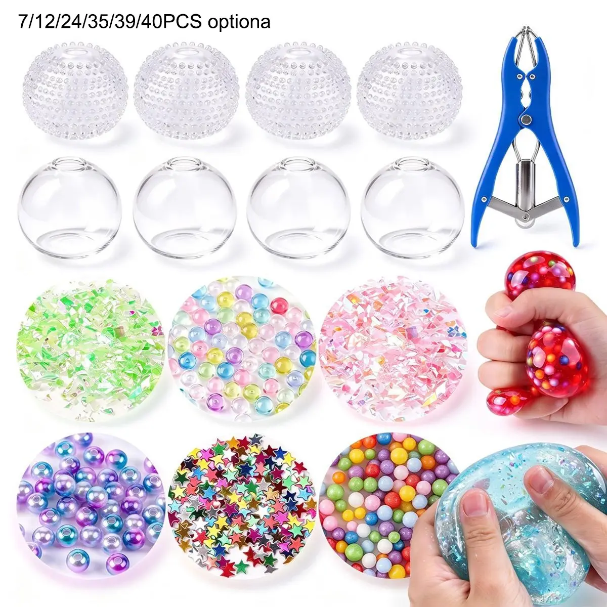 Cute DIY Cat Paw Squeeze Toy Set, Ultra Soft Texture, Stress Relief Asmr, Sensory Stress Reliever, Finger Gel Toy, Cool Gift for Kids, Creative Craft Activity