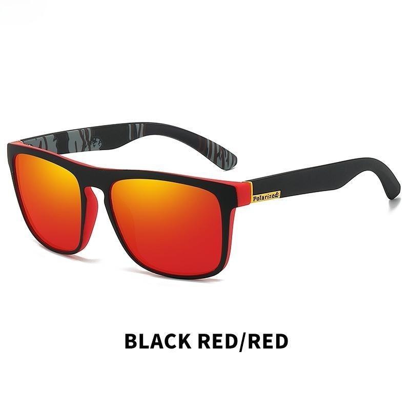 4-Pack Retro Square Sunglasses for Men Women, Trendy Mirrored Lens Polarized UV Blocking Shades for Driving & Fishing, Sunglasses For Driving, Trendy Sun Glasses, Driving Eyewear, Unisex Fishing Shades, Trendy Styling Sunglasses tiktokshopbacktoschool