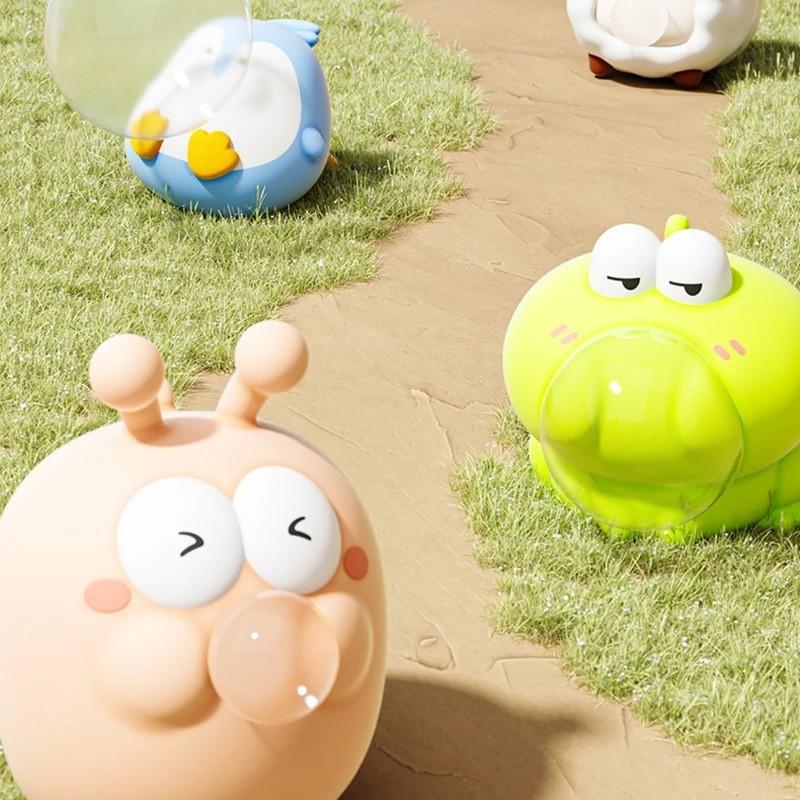 Cute Animal Spitting Bubbles Squish Squeeze Toy, Anxiety Stress Relief Sensory Antistress Toys, Adult Birthday Christmas Gift
