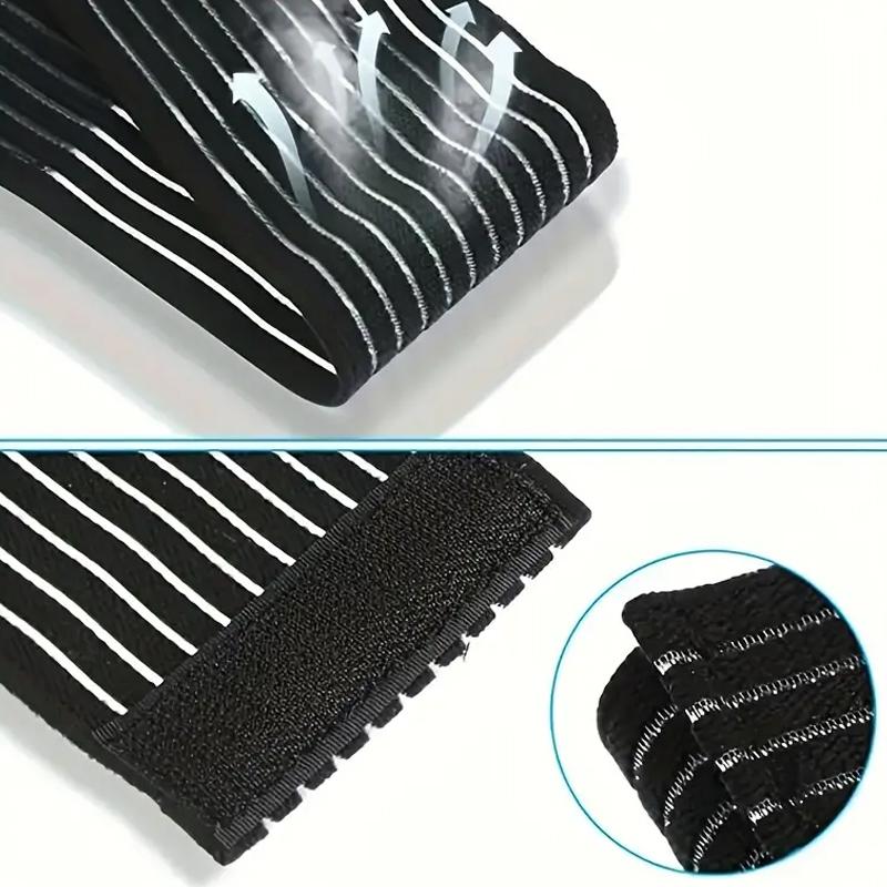 Elastic Breathable Ankle Support Brace, Adjustable Knee Wrist Foot Strap with Velcro, Sports Injury Protection Knee Pads Knees, Comfort Fit Design Knee Compression Wrap