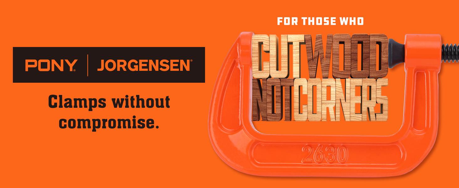 #JumpstartSale PONY Malleable Iron C-Clamp Set, 3-Count, (1", 2", 3")