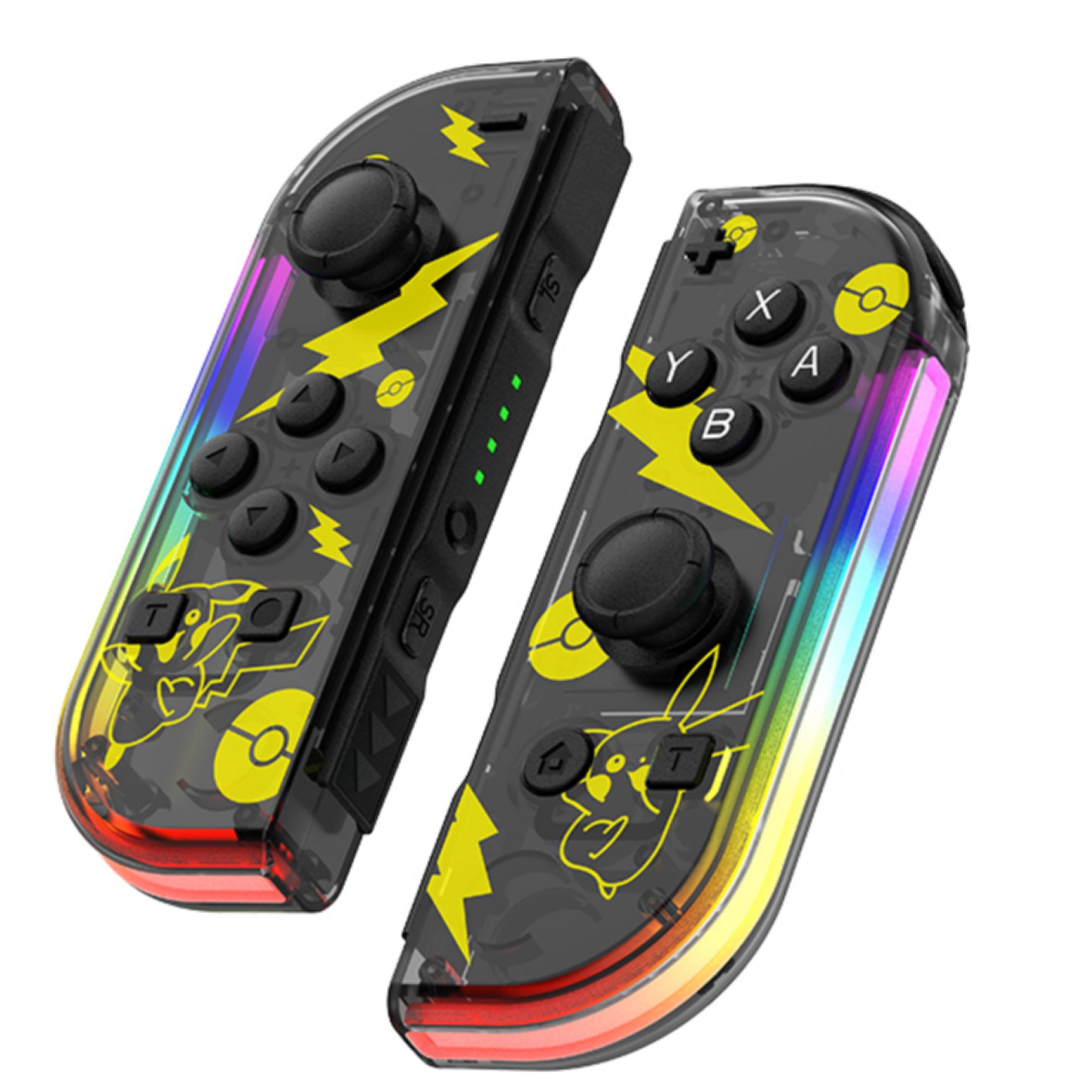Wireless Controller for Game Handheld Controllers, Compatible with Switch Lite Oled, Dual Vibration Function, Cool Replacement Accessory