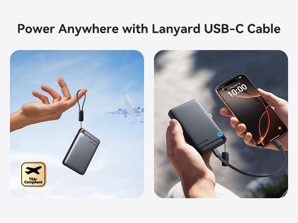 INIU MagFino 10000mAhPortable Charger, Ultra Slim Qi2 Certified 10000mAh 45W Magnetic Power Bank, super fast charge, Metal USB C in&Out Wireless Battery Pack with Foldable Stand, Phone Charger, Only for iPhone 16/15/14/13/12 Series