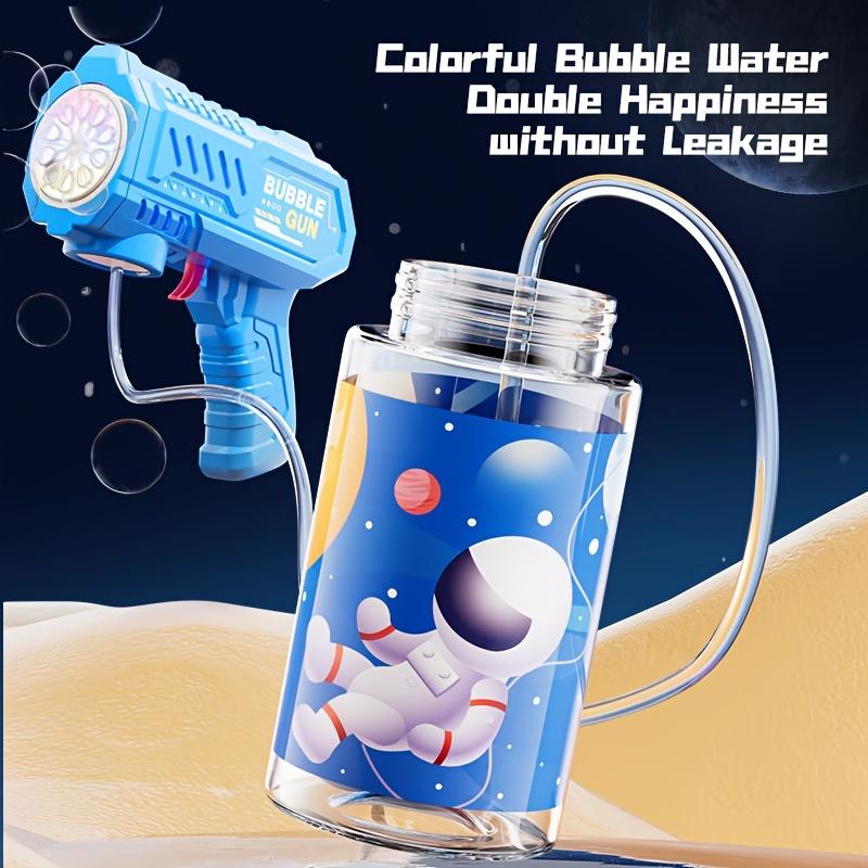 Bubble Machine Toy, Bubble Machine with 50ml Bubble Water, Automatic Handheld Bubble Machine, Outdoor & Indoor Toys, Portable Bubble Machine