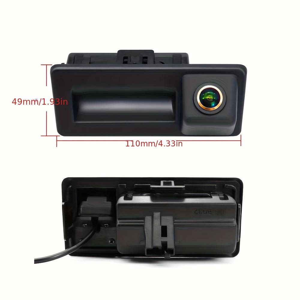 1PC CCD Car Pull Handle Reverse Camera Suitable for Volkswagen Golf Passat B7 B6 Tiguan Jetta MK6 Caddy Touran Touareg Sharan Ultra-high Definition Suitable for Audi A3 A4 A5 Q3 Q5 Q7 A6 B6 B8 A4L A6L A8L S5 S3 RS6 Car Accessories Reverse