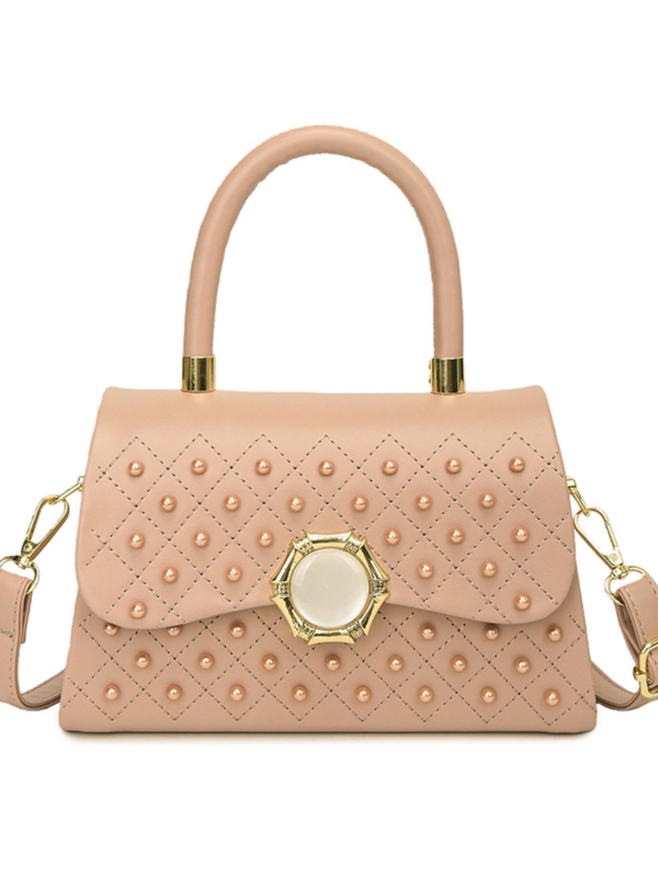 Elegant Single Shoulder Crossbody Handbag, Pure Color High-End Women's Bag, Stylish and Fashionable, Perfect for Daily Use