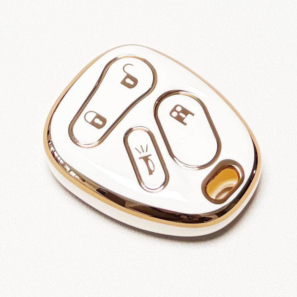 Car Key Protection Case Car Key Accessory Soft Durable Tpu Material Full Coverage Key Protector for Chevrolet for Gmc for Cadillac