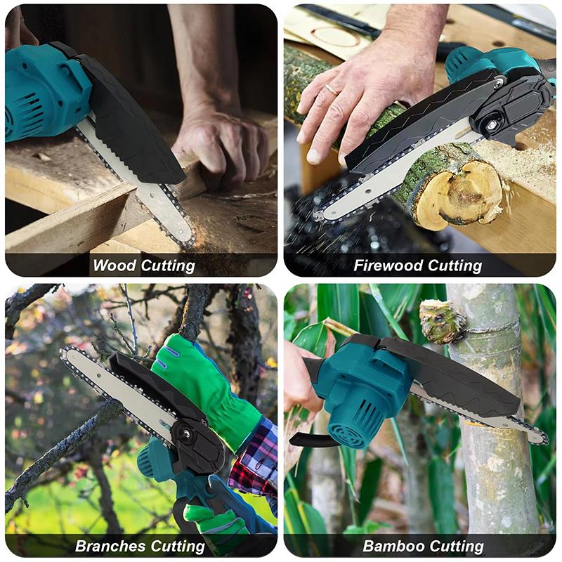 3-in-1 Cordless Pole Saw, Mini Electric Chainsaw and Electric Pruning Shears with 6.5ft Telescopic Pole, 6 Inch Electric Brushless Pole Saw with 2 1.3Ah Batteries for Home Garden Tree Pruning 3-in-1 Cordless Pole Saw, Mini Electric Chainsaw and Electric Pruning Shears with 6.5ft Telescopic Pole, 6 Inch Electric Brushless Pole Saw with 2 1.3Ah Batteries for Home Garden Tree Pruning