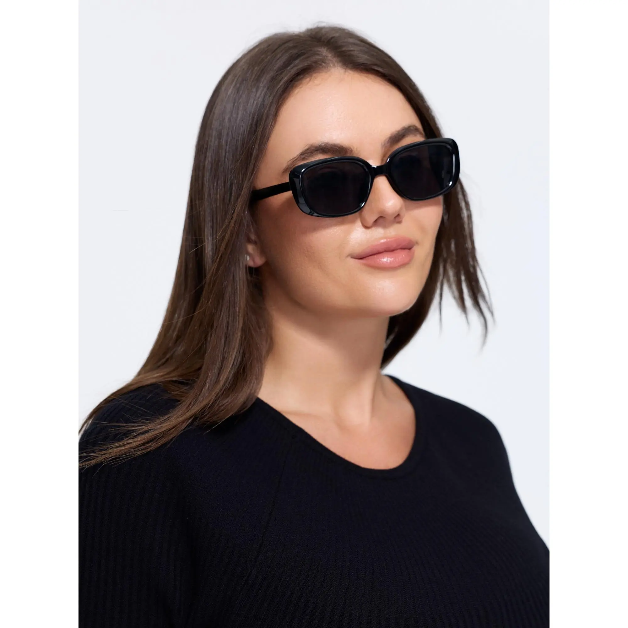 BLOOMCHIC  Retro Small Rectangle Sunglasses
