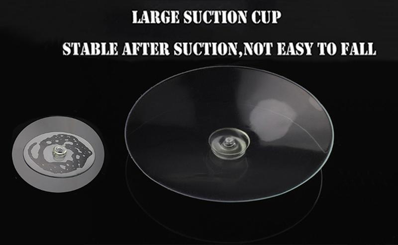 Sperax Mini Bluetooth Shower Speaker-with Led Light, Portable Wireless Speaker with Suction Cup, IPX4 Waterproof, for Shower, Beach & Home Use